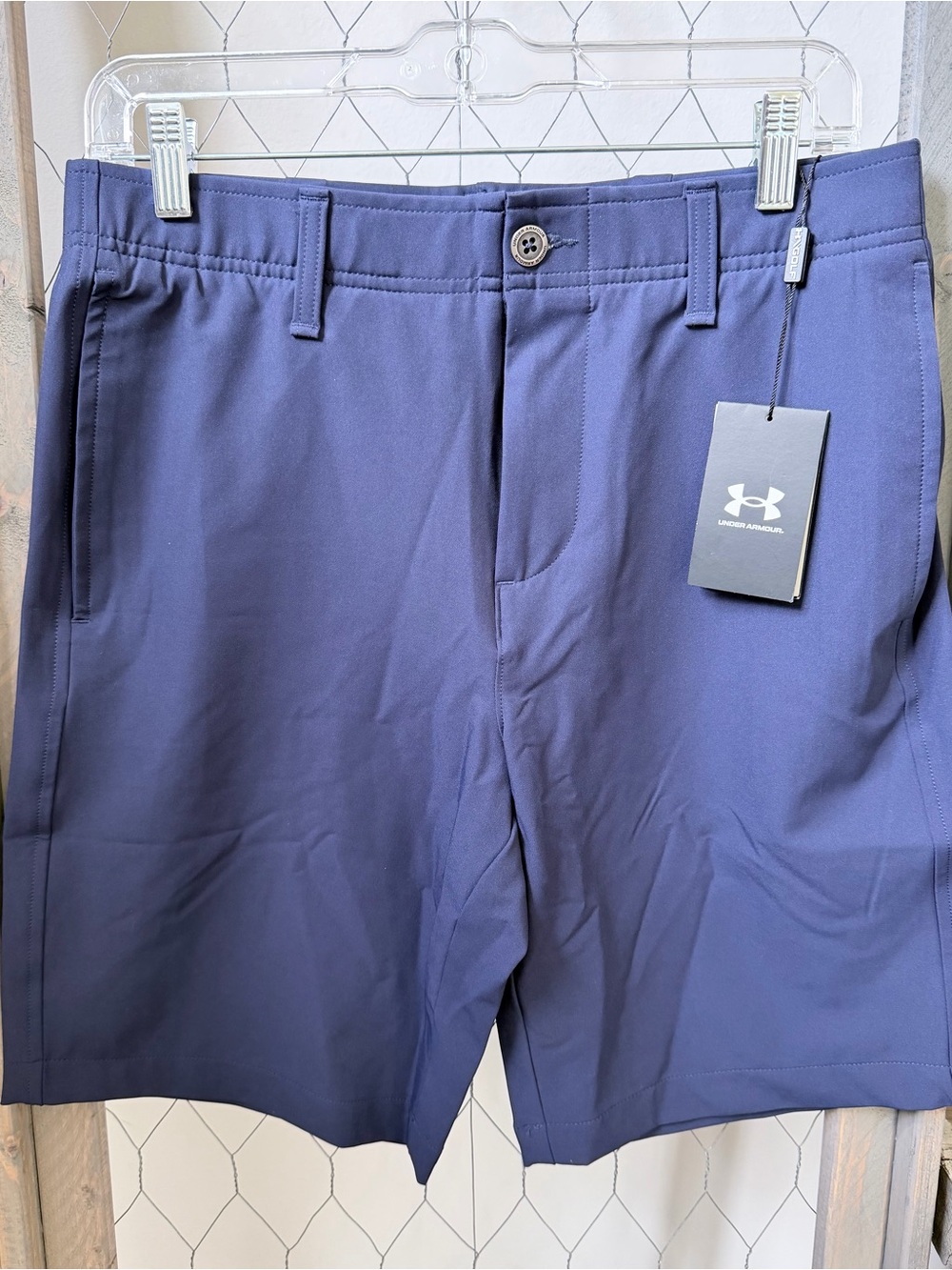 NWT Under Armour Men's Tech Golf Shorts — Navy Size 30 MSRP $70